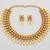 Classic gold-plated necklace set