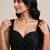 Premium satin saree with designer floral bead work blouse