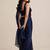 Elegant satin saree with embellished designer blouse