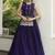 Trijal Fab Women's Shimmer Silk Embroidered Stitched Lehenga Choli Set