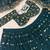 Teal Color Embroidery,Sequins And Diamond Work Georgette Lehenga Choli 