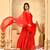 Laal leheriya anarkali kurta with wine dupatta