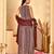 Meher georgette anarkali kurta with dupatta