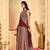 Meher georgette anarkali kurta with dupatta