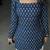Women's rayon handpainted handblock designer Short Kurtis