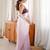 Lavender  premium satin saree with golden butti work & designer border