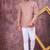 Brown computer thread work on art silk jodhpuri for men