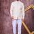 Off white imported plain fabric jodhpuri for men