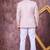 Pink imported plain fabric jodhpuri for men