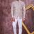 Grey imported plain fabric jodhpuri for men