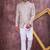 Grey imported plain fabric jodhpuri for men