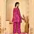 Women's gulab floral farshi salwar set with dupatta