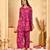 Women's gulab floral farshi salwar set with dupatta
