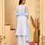 Women's noor chiffon anarkali kurta set with dupatta