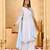 Women's noor chiffon anarkali kurta set with dupatta