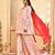 Women's gulnaar bandhani sharara set with dupatta