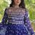 Bandhani print faux georgette gown with kutchi patchwork | 12 meter flair | m-xxl