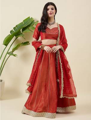 Gotta Patti Ready to Wear Lehenga & Blouse With Dupatta 1