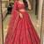 Red Mirror Lehenga Choli With Dupatta