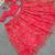 Red Mirror Lehenga Choli With Dupatta