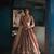 Brown Thread Lehenga Choli With Dupatta