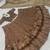 Brown Thread Lehenga Choli With Dupatta