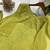 Green faux georgette embroidered palazzo set