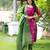 Pink cotton embroidered kurta set