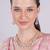 Green rose gold premium designer american diamond and stone work necklace set