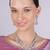 Pink rhodium premium designer american diamond and stone work necklace set