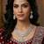 White rhodium premium designer american diamond and stone work necklace set