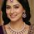 Purple rose gold premium designer american diamond and stone work necklace set