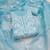 blue cotton poly embroidered dress material