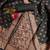black jacquard weaved dress material