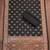 black jacquard weaved dress material