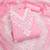 pink chanderi embroidered dress material