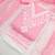 pink chanderi embroidered dress material