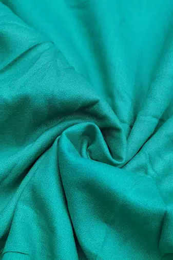 green organza printed dress material