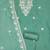 green silk blend thread dress material