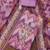 purple organza sequins dress material