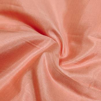 peach jacquard weaved dress material 4