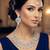 White rhodium premium designer american diamond and stone work necklace set