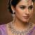 Purple yellow gold premium designer american diamond and stone work necklace set