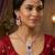 Pink rose gold premium designer american diamond and stone work necklace set