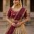 cream silk blend woven traditional lehenga-choli