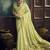 light lemon cotton blend handloom weaving casual wear saree