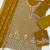 Mustard yellow faux georgette beads semi stitched salwar suits