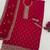 Rani pink georgette sequins work semi stitched salwar suits