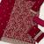 Rani pink faux georgette sequins work semi stitched salwar suits