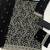 Black faux georgette sequins work semi stitched salwar suits